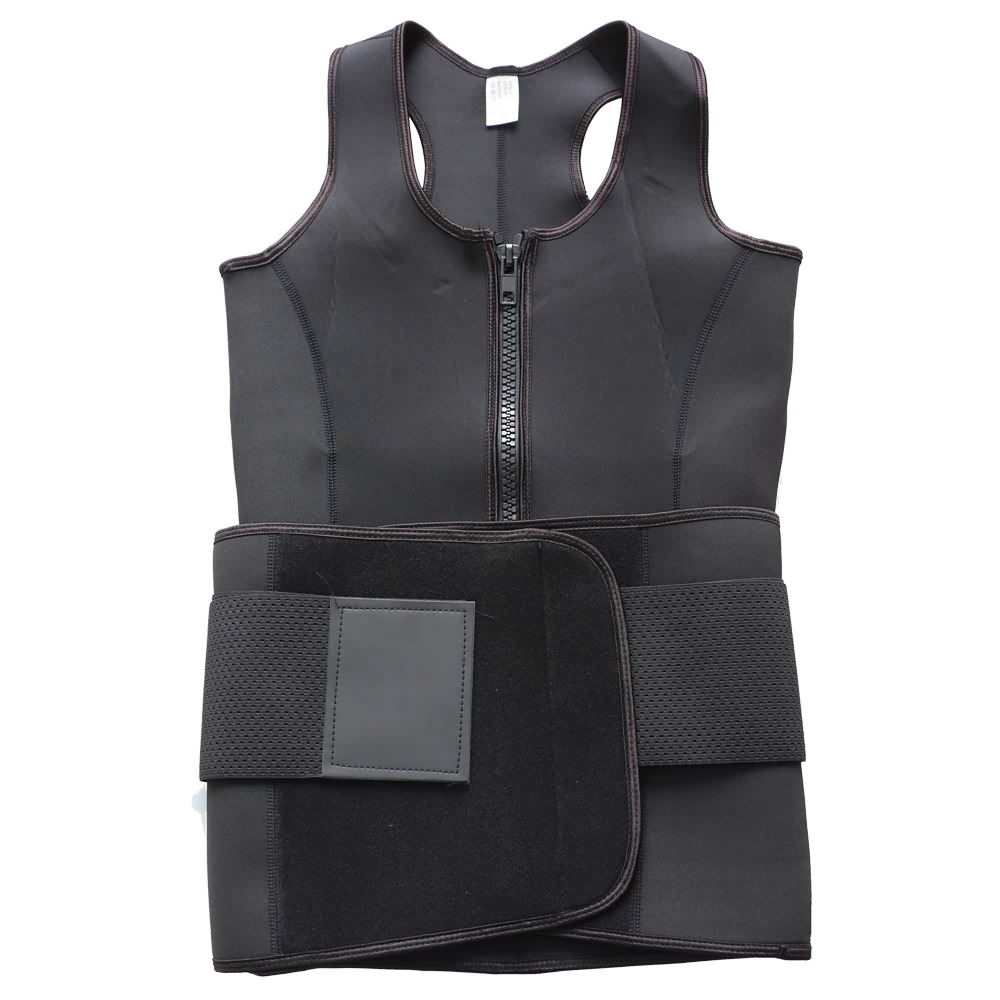 Neoprene Sauna Vest With Trimmer Belt ZC1433