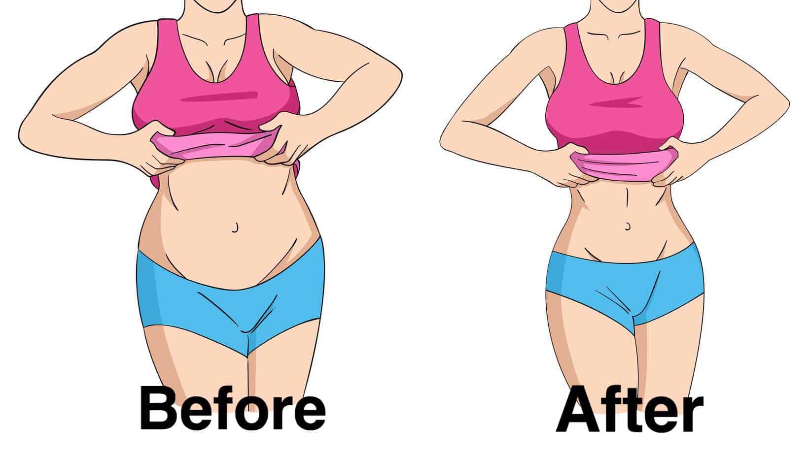 weight loss before and after