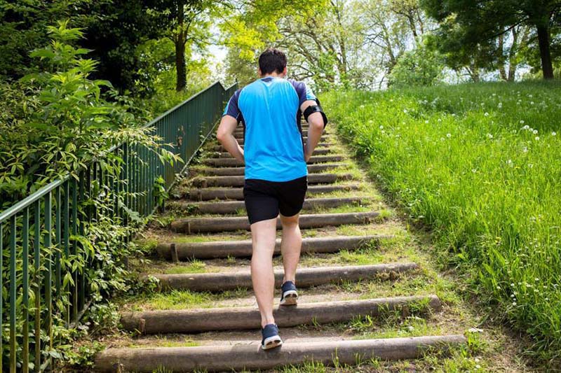 The Pros and cons of climbing stairs to lose weight.