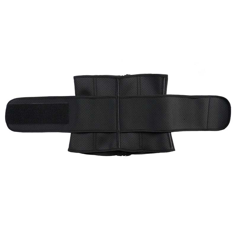9 Steel Bone Hollow YKK Zipper Single Belt Waist Trainer