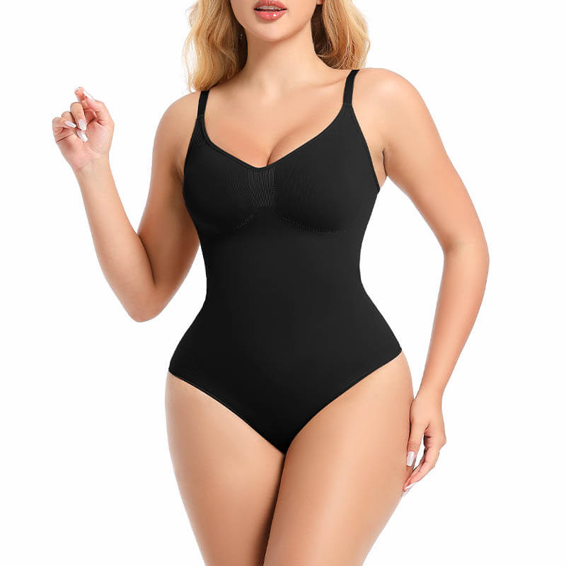 black brief bodysuit